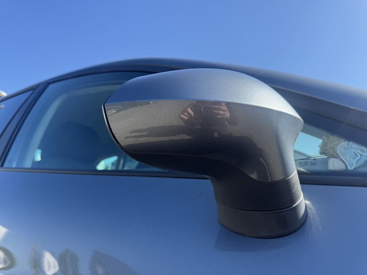 Seat Ibiza ST 6J original Au&szlig;enspiegel rechts elektrisch anklappbar LX7R Monsungraumetallic Bj.2012